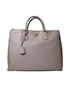 Prada Large Double Zip Tote, front view